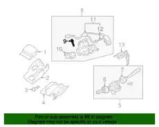  БОЛТБЛОКИРОВКИ РУЛЕВУПРАВЛЕНИЯ MB572857 MITSUBISHI