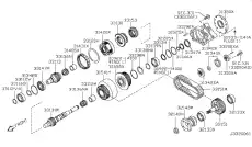  ЦЕПЬ ГРМ NISSAN 33152EA300