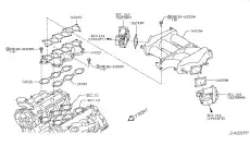 Прокладка коллектора NISSAN 14032JF00A