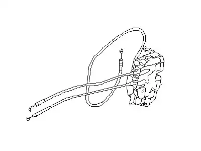 LOCK & REMOTE C 82500CA02B NISSAN