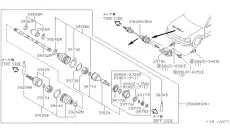  3977610E03 BEARING BODY NISSAN