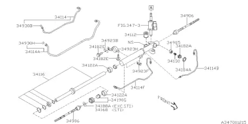  34192AG050 SUBARU КОЛЬЦО УПЛОТНИТЕЛЬНОЕ