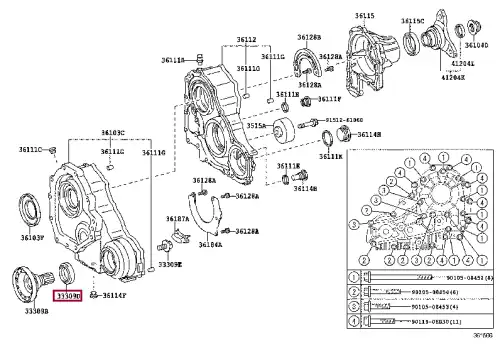 САЛЬНИК 9031139001 TOYOTA / LEXUS