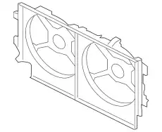 КОЖУХ ВЕНТИЛЯТОРА 1355A140 MITSUBISHI