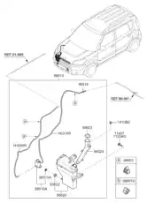  HYUNDAI БАЧОК ОМЫВАТЕЛЯ 986202K000