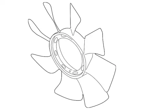 крыльчатка MD334659 MITSUBISHI