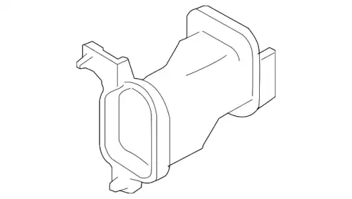 ВОЗДУХОВОД 16554JK23D NISSAN