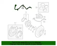 Датчик ABS HYUNDAI / KIA 956804D000