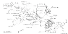  22627AA470 SENSOR ASSY, OIL PRESSURE SUBARU