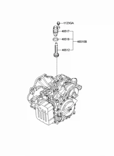 датчик скорости 4651039500 HYUNDAI