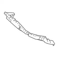  КРОНШТЕЙН ПЕРЕДНЕГО БАМПЕРА ЛЕВЫЙ G12 57707FG032 SUBARU