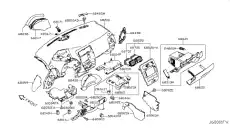  638485L300 КЛИПСА ПЛАСТИКОВАЯ NISSAN