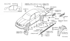 ПИСТОН 0128100841 NISSAN