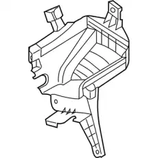 КОЖУХ БЛОКА ПРЕДОХРАНИТЕЛЕЙ - 284B9EW000 NISSAN