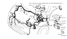 КОЖУХ БЛОКА ПРЕДОХРАНИТЕЛЕЙ - 284B9EW000 NISSAN