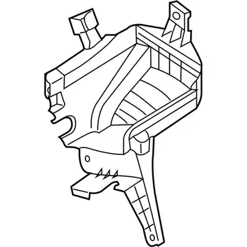 КОЖУХ БЛОКА ПРЕДОХРАНИТЕЛЕЙ - 284B9EW000 NISSAN