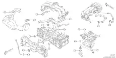 Ремкомплект двигателя - 10105AB280 SUBARU
