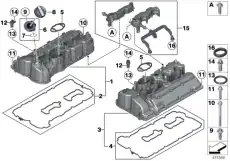 Прокладка клапанной крышки BMW 11 12 7 614 700