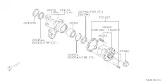 Кулак поворотный SUBARU 28419FE011
