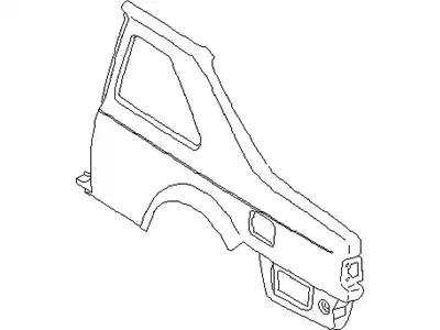 Крыло NISSAN G8101EL030