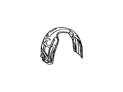 Подкрылок TOYOTA / LEXUS 53875-33111