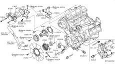 МУФТА ВЕНТИЛЯТОРА 21082EA200 NISSAN