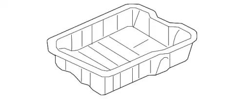 Поддон картера двигателя MITSUBISHI MN187235