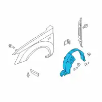 Подкрылок HYUNDAI / KIA 868113K500
