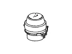Подушка двигателя 1237131081 TOYOTA / LEXUS