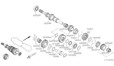 ДЕТАЛЬ 322756J010 NISSAN