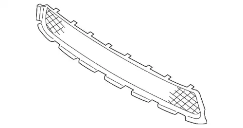 Решетка бампера MITSUBISHI 6402A272