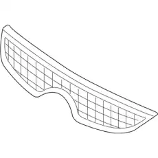 Решетка радиатора HYUNDAI / KIA 863613J200