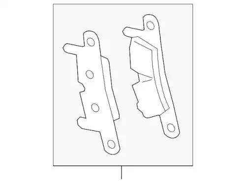 Тормозные колодки дисковые PORSCHE 99135294803