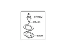 Фонарь габаритный HYUNDAI / KIA 925011M000