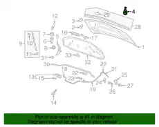  КОМПЛЕКТ КРЕПЕЖНЫХ ДЕТАЛЕЙ 1K0898615 VAG