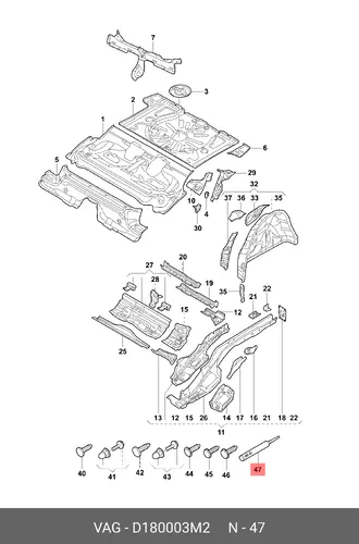  VAG,Клей двухкомпанентный D18 000 3M2