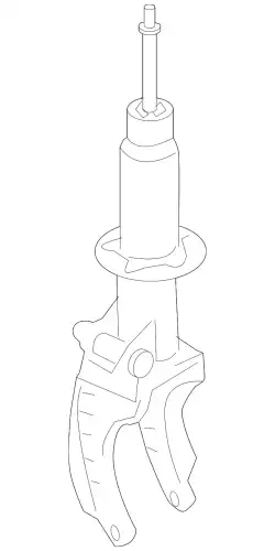 Амортизатор, газонаполненный 7L6413031T VAG