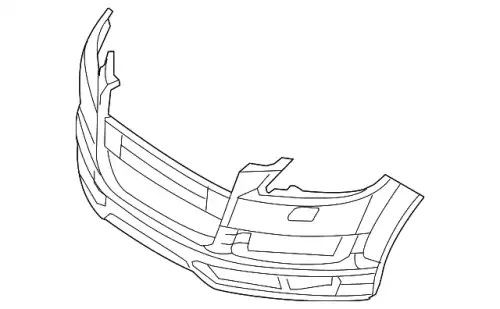  4L0807105E GRU БАМПЕР S-LINE VAG