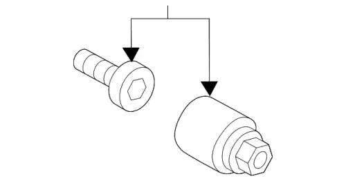 8R0698139 820 (AUDI), Болт колес VAG