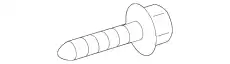  БОЛТ M8X28 ПЕТЛИ ДВЕРИ N 90823203 VAG