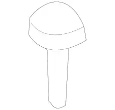  БОЛТ, КОНУСНЫЙ M6X9X16 N 90788402 VAG