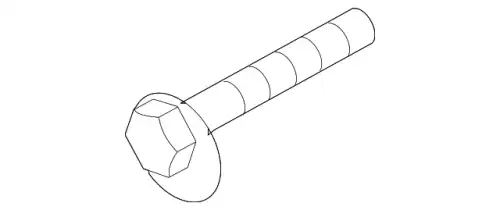 Болт, эксцентриковый WHT003176 VAG