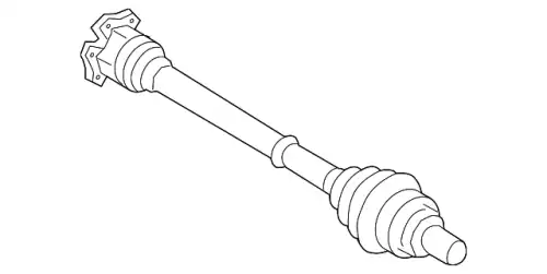 ПРИВОД В СБОРЕ ЛЕВЫЙ 8R0407271G VAG