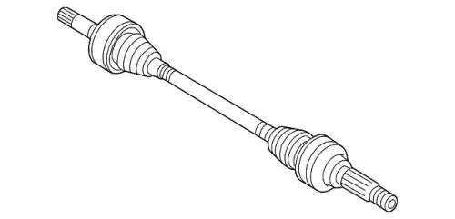 Вал привода 7P0501201G VAG