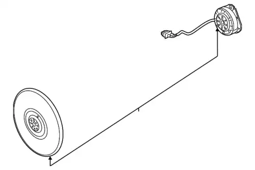 (AUDI), ВЕНТИЛЯТОР 4H0959455AD VAG