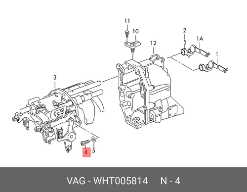 Винт WHT005814 VAG