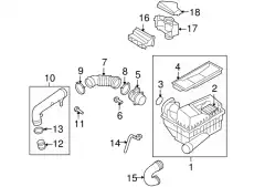 Водяная трубка 3C0129637B VAG
