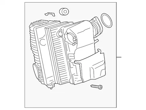 Фильтр воздушный VAG 7L6129607AK