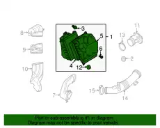 Фильтр воздушный VAG 03G133837