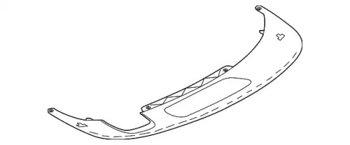  ЗАЩИТА БАМПЕРА 5N0807568 2Z0 VAG